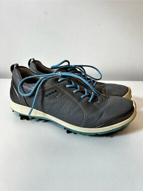 ECCO Natural Motion Athletic Shoes Gray & Blue EU 38 US 7